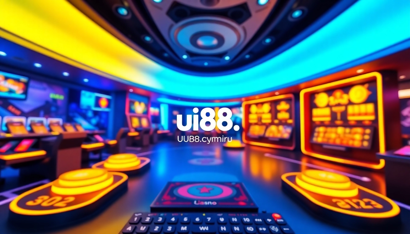 Screenshot of uu88.cymru online gambling platform highlighting user interface and gaming options for enhanced user experience.