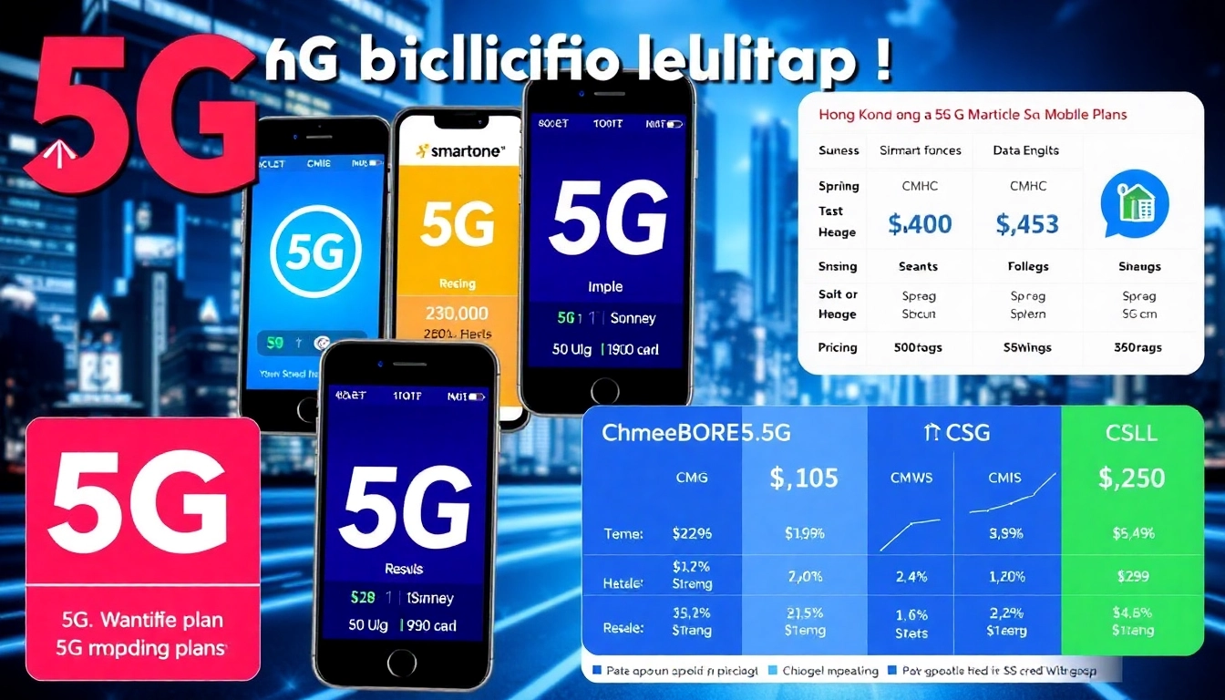 2025年香港5G計劃全面比較：選擇最適合你的手機上台方案