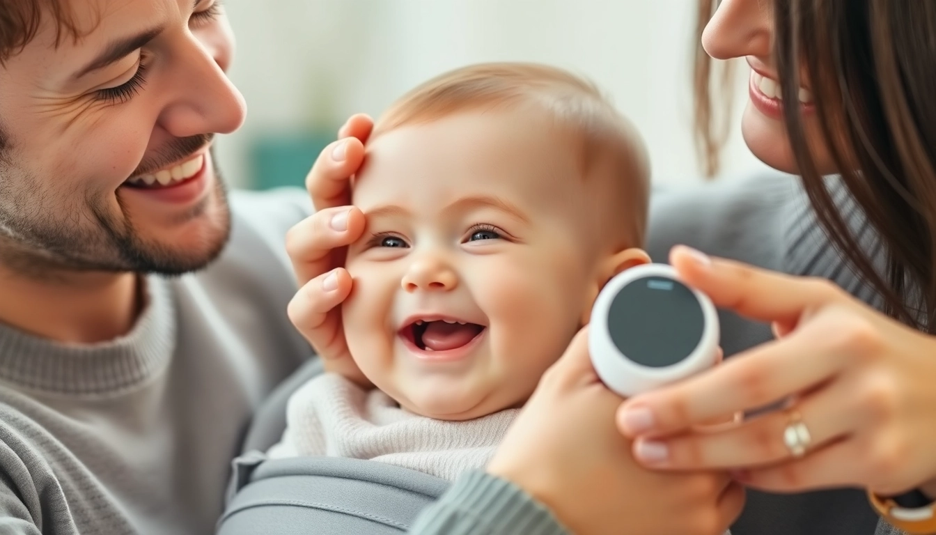 Paras vauvan nenäimuri in use with a happy baby and caring parent ensuring easy, safe nasal cleaning