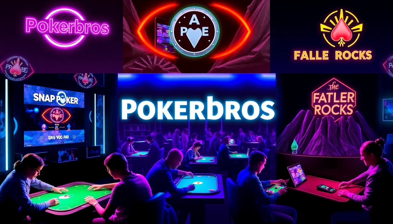 Best pokerbros clubs showcase top online poker rooms with vibrant players and dynamic gaming scenes for all skill levels.