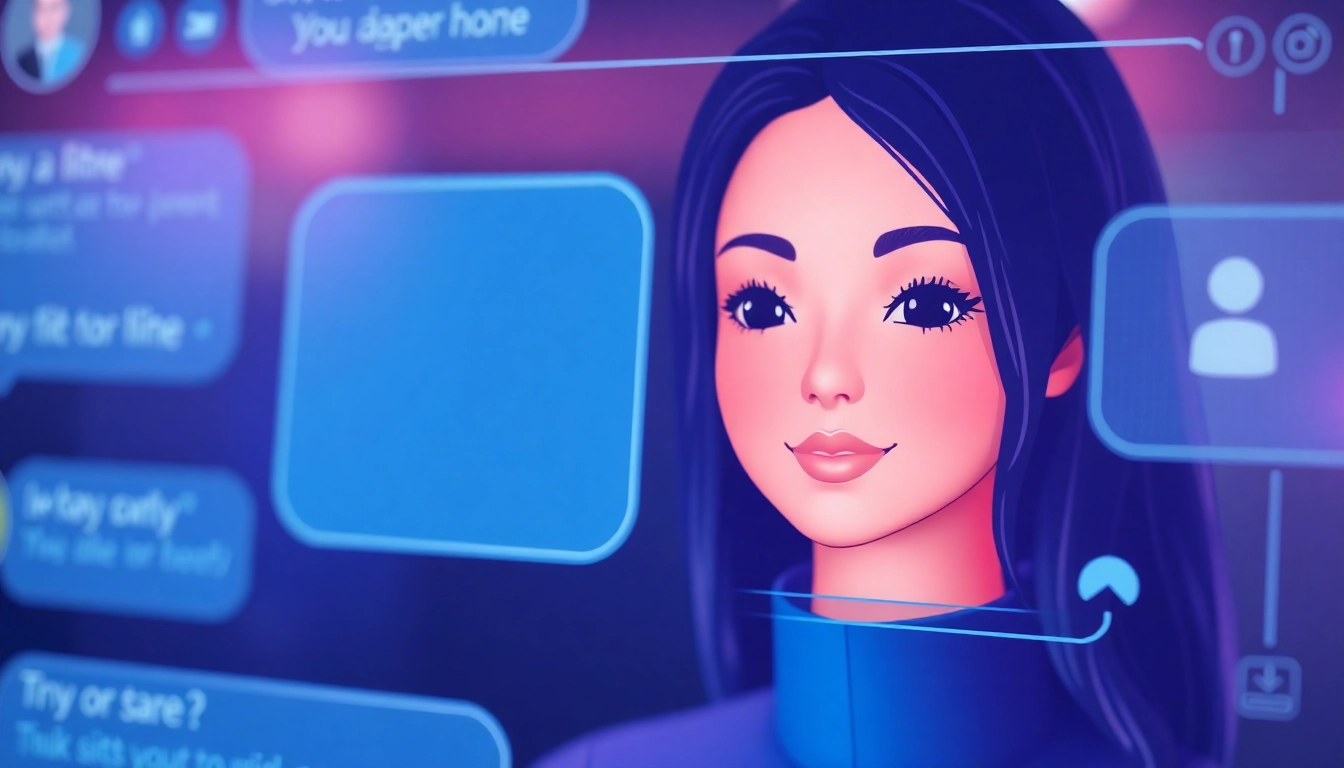 Engage in a realistic Ai girlfriend chat with a friendly virtual avatar fostering emotional connection and support.
