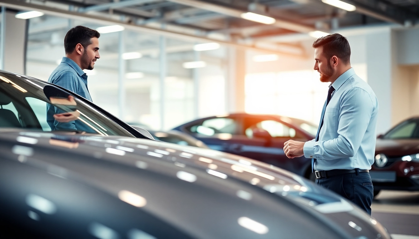 Professional team appraising and selecting compro auto cars for quick sale and trusted service
