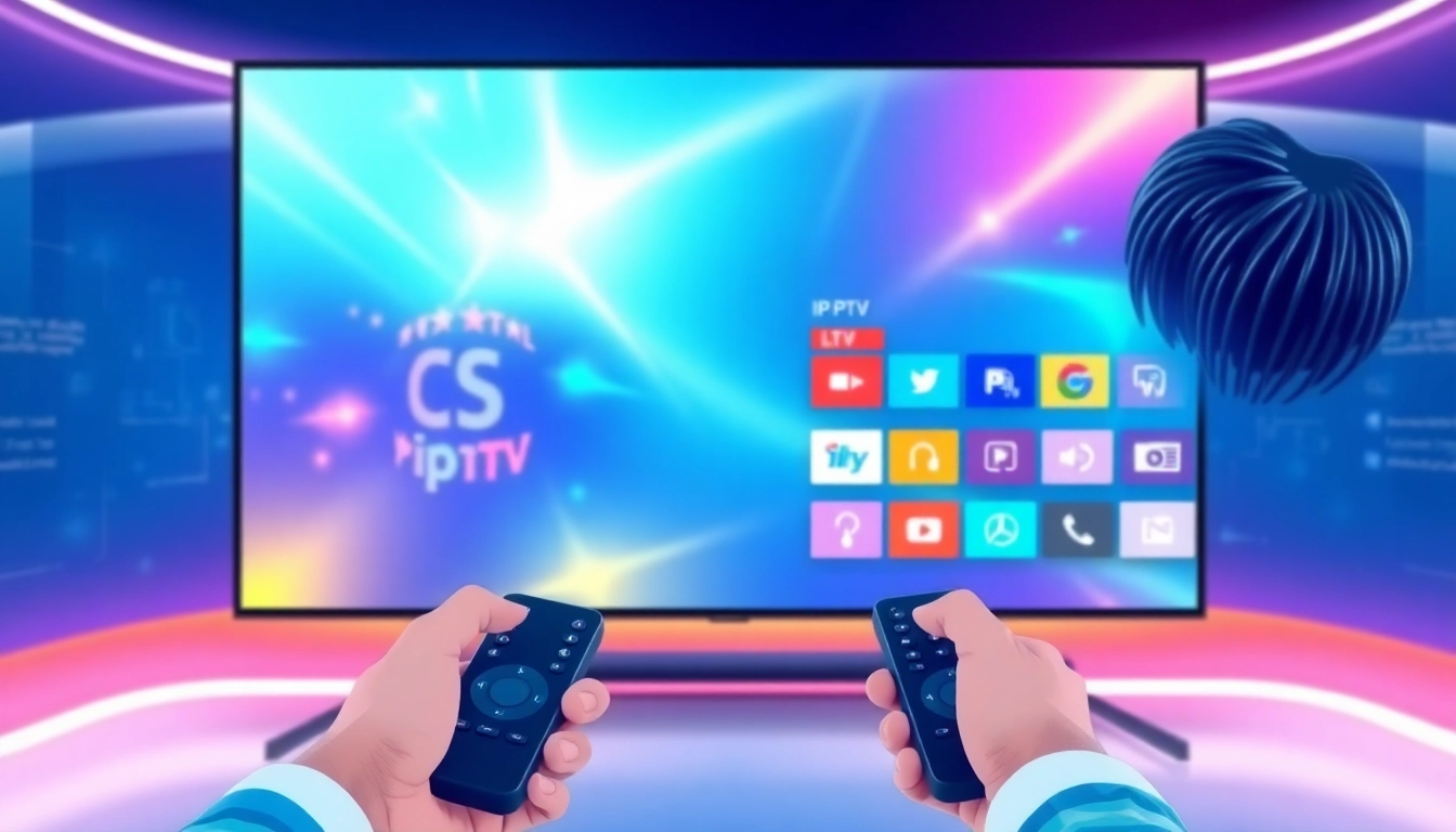 Test your cs 48h service with a modern TV and remote control for seamless streaming experience