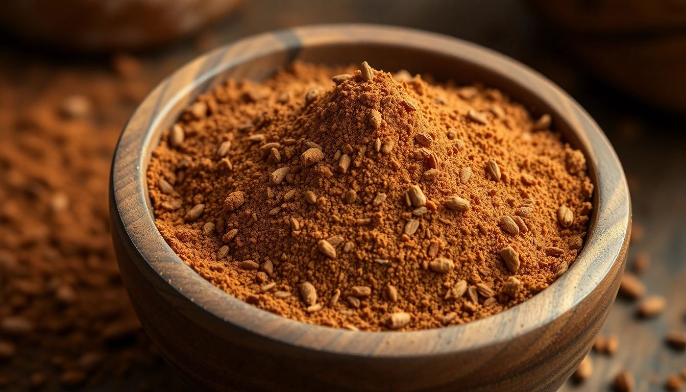 Cumin Powder in a rustic bowl showcasing fresh, aromatic spices for culinary use